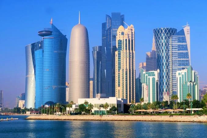 Doha's West Bay skyline.