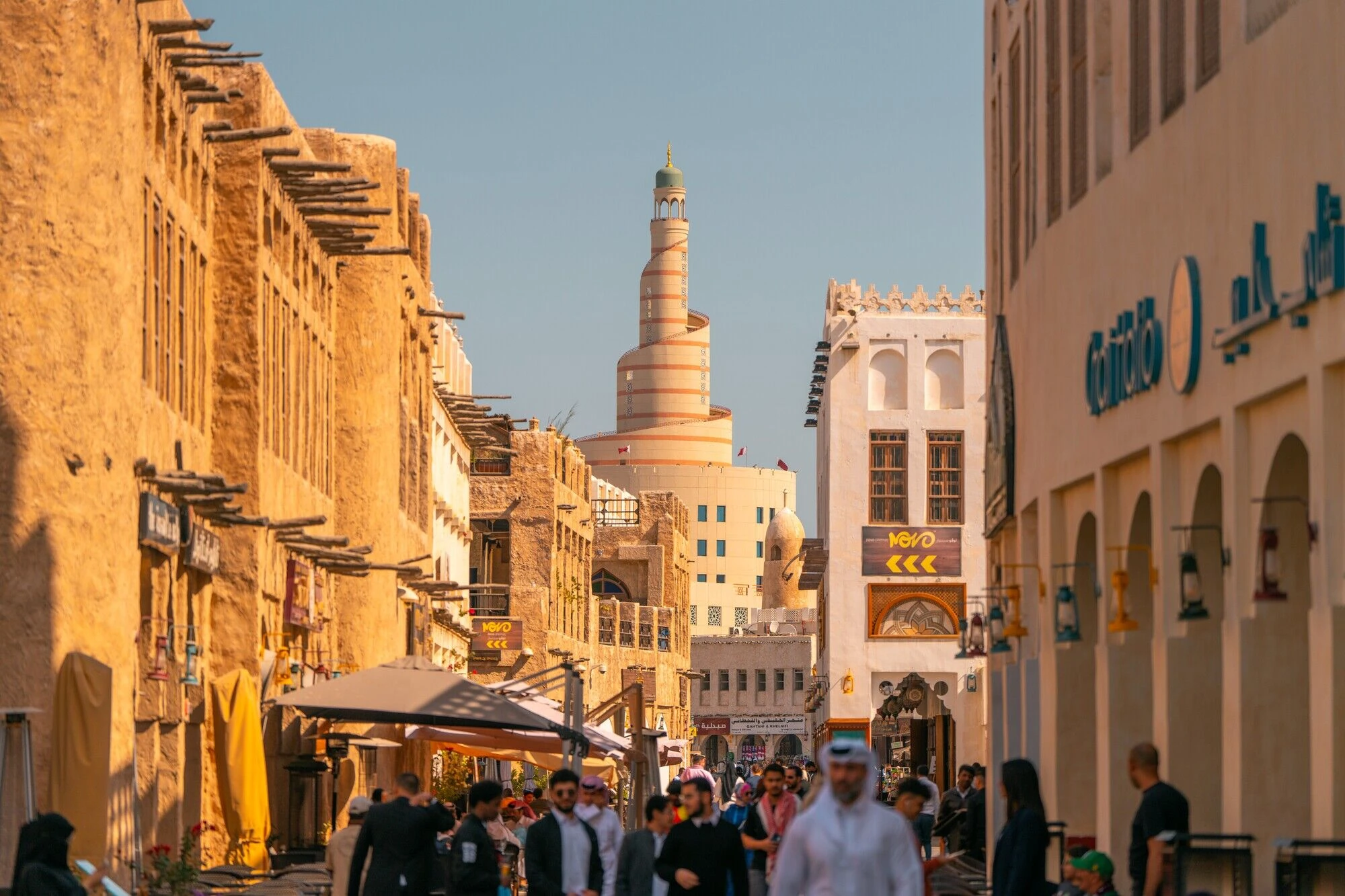 Souq Waqif market in Doha.